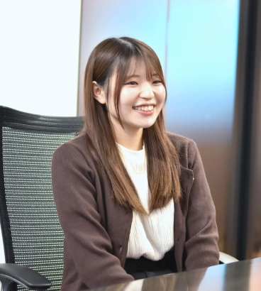 インタビューの様子