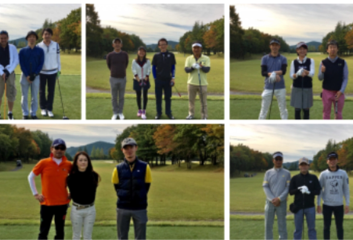 ゴルフ愛好会の写真